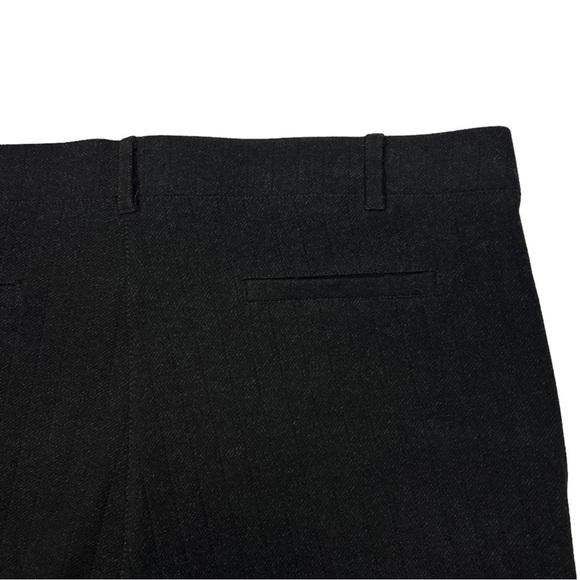 Betabrand Savile Ribbed Straight Leg Yoga Dress Work Pants Charcoal Black 2XL - Picture 7 of 11